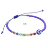 11 occhi viola-blu