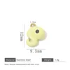 Pale yellow dolphin