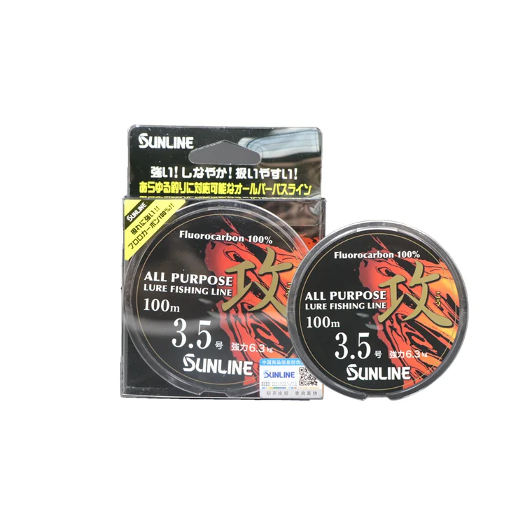 wholesale sunline 100% fluorocarbon fishing line