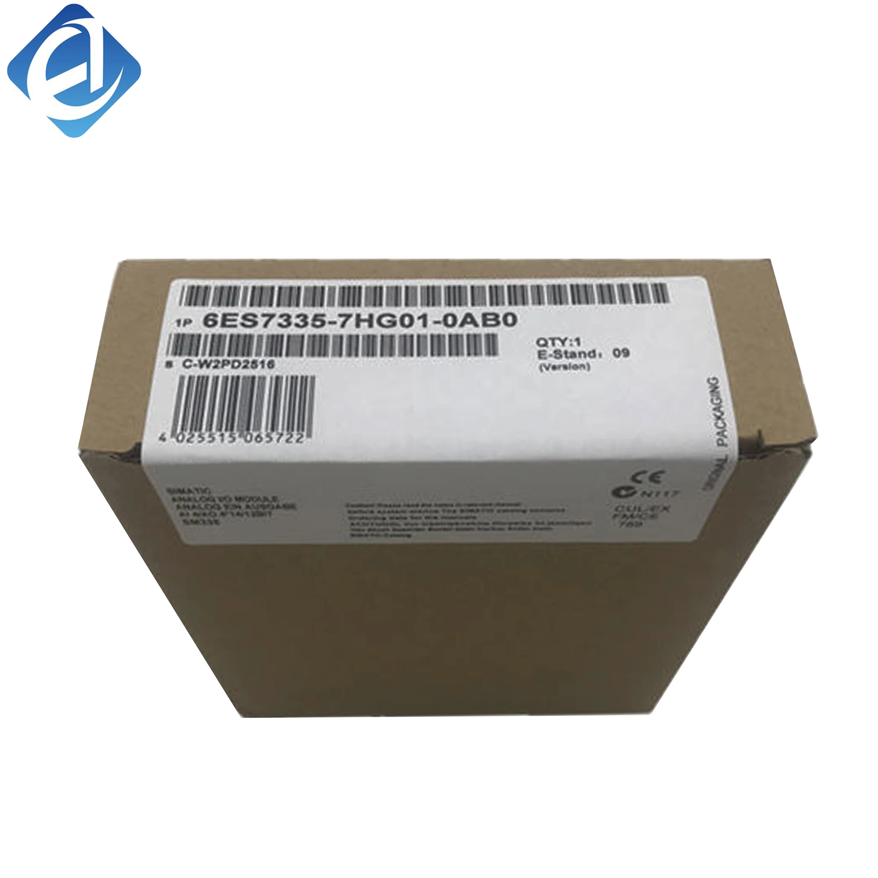 New Original 6ES7 335-7HG01-0AB0 6ES7335-7HG01-0AB0 analog I/O module for Siemens SIMATIC S7-300 series. Features 2 analog inputs and 2 analog outputs, high precision, galvanic isolation, and anti-interference design. 