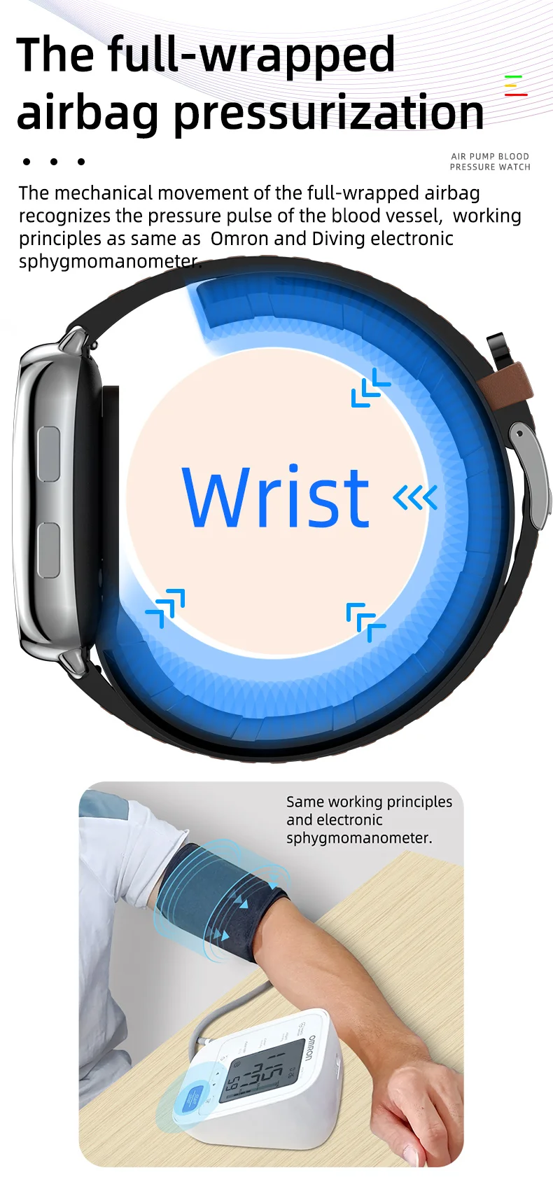 P80 Air Pump Blood Pressure Smart Watch Blood Oxygen Heart Rate Monitor Sleep Smart Watch (2).jpg