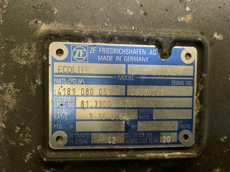 Dual Clutch Automatic Transmission Assembly 6AP 2000B