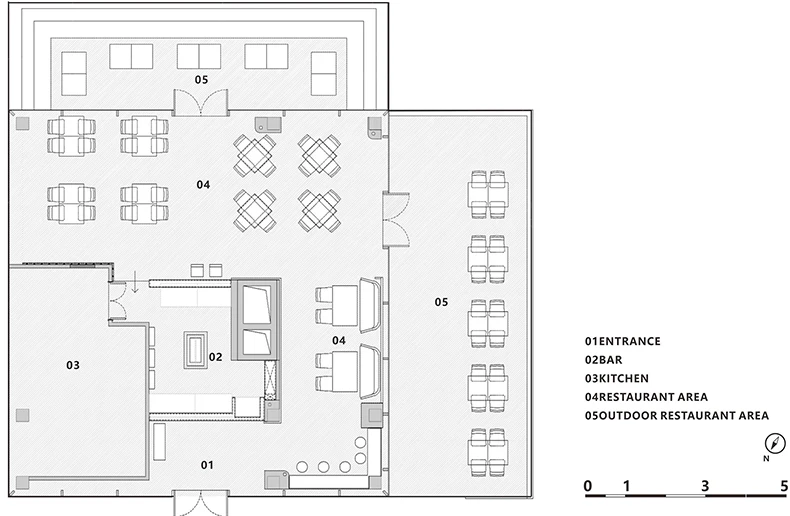 Bfp Customize Design Restaurant Furniture Commercial Use Wooden Dining