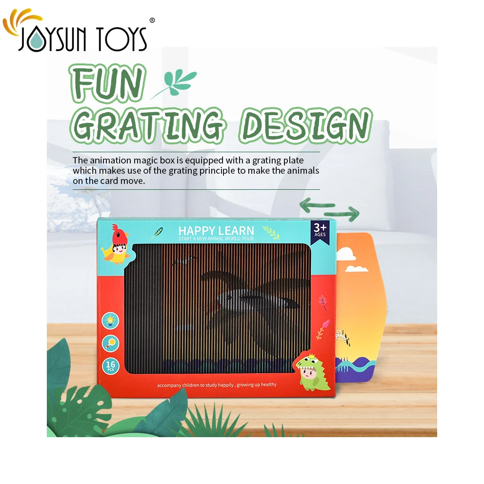 3d animation magic box learning toys