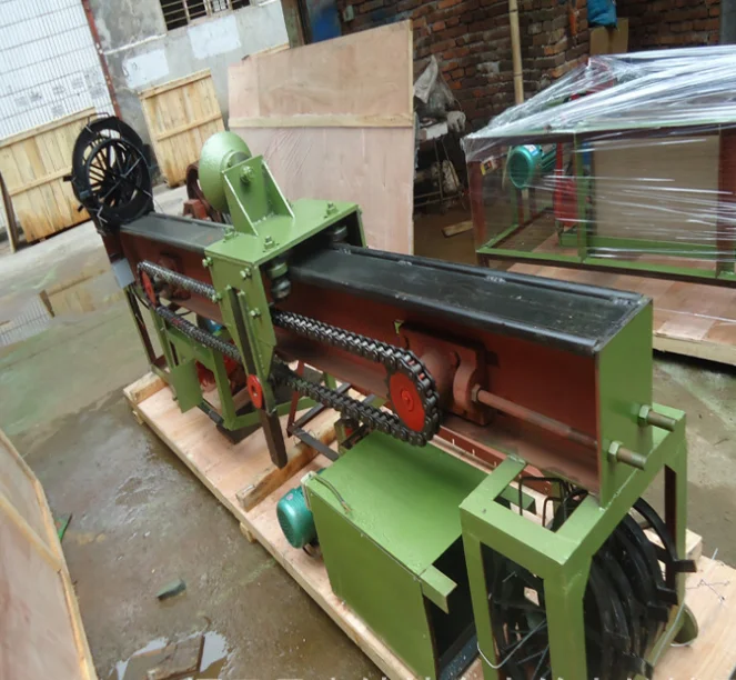 Bamboo Glue Board Breaking Machine/Automatic Bamboo Splitting Breaking Cutting Machine/Auto Bamboo Splitter Cutter