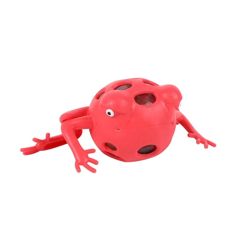 Frog Squishy Toy - Soft, Stress-Relieving TPR Mesh Ball