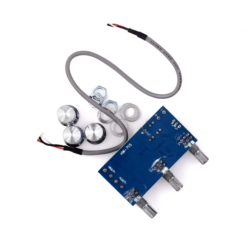 
 HW-715 TPA3116D2 80 Вт * 2 двухканальная плата цифрового усилителя мощности  