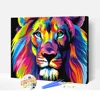 Lion coloré
