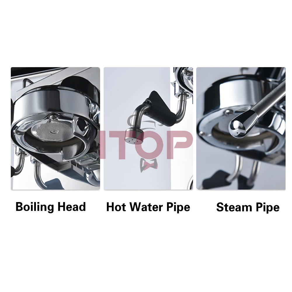 Stainless Steel Semi-automatic Espresso Coffee Maker For Home Office