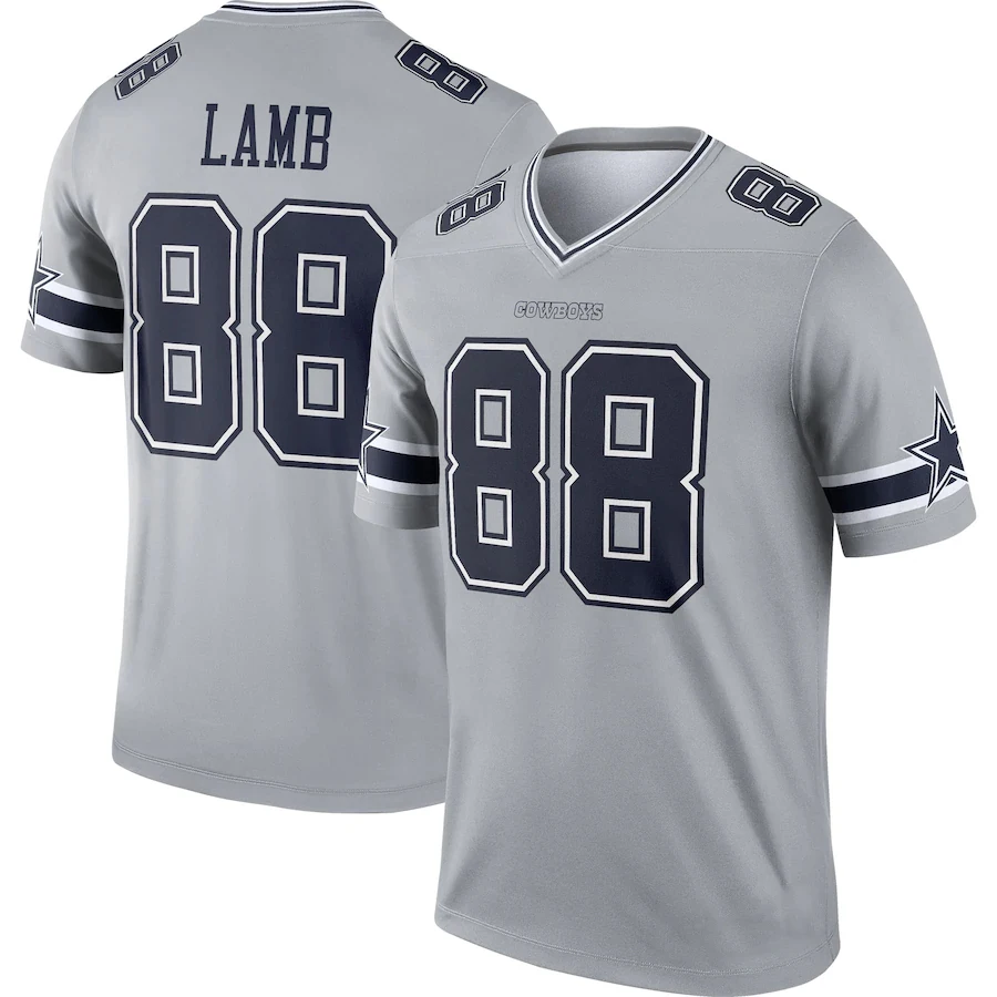 Wholesale CeeDee Lamb Dallas Women's Player Jersey #88 Fashion Sexy USA  Football VP Limited Jersey Shirt For Lady - Navy From m.