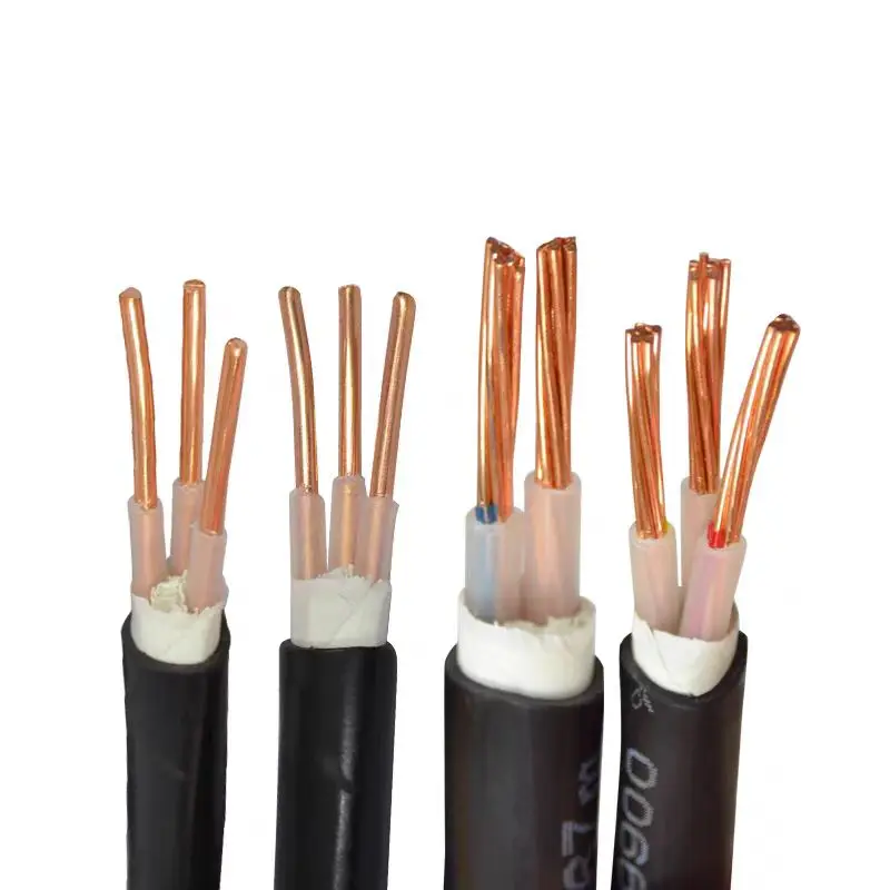 NYY/XLPE/R2V/YJV XLPE Pure Copper Condductor XLPE Insulation PVC sheath hard 0.6/1KV power cable