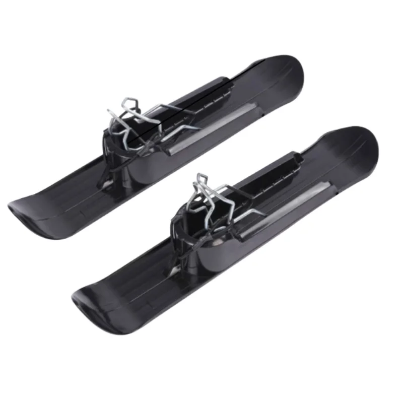 HDPE Outdoor Attachment Ski Plate Wheelblades Sled Skiing Board Snowboard Scooter Snow Tube for Snowboarding Skiing Snowboarding