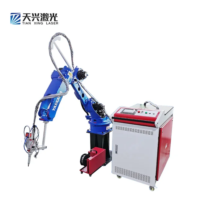 Six-Axis Robotic Arm Span 1510 Fiber Laser Welding Machine Axis Vacuum Welding Robot Arm for Welding