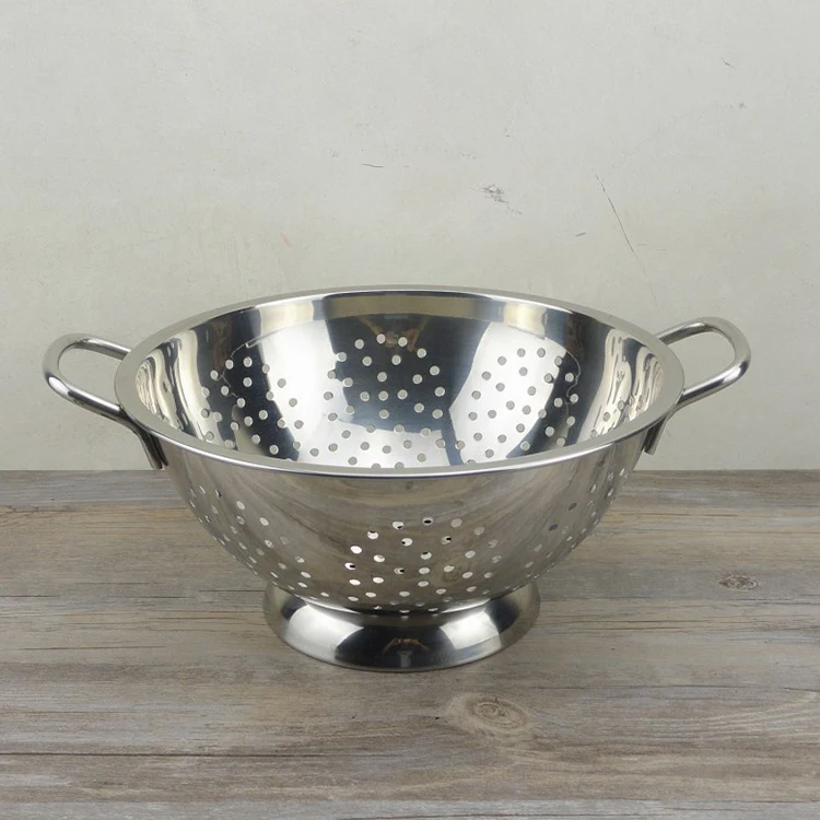 Stainless Steel German Colander Export Quality In Matt And Shiny ...