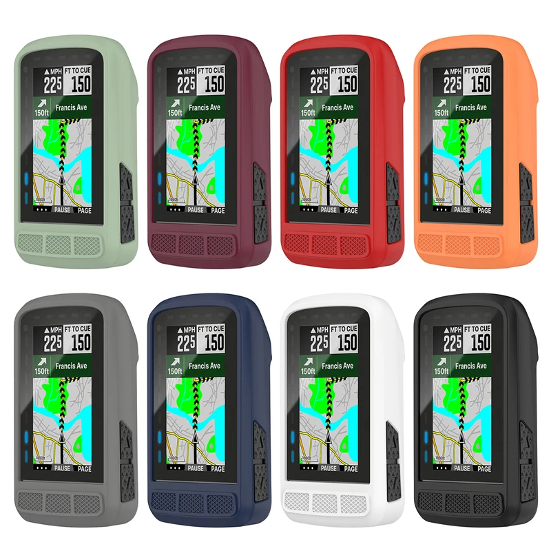 Bicycle Computer Protection Silicone Case Cover Dustproof Dropproof Protective Case for Wahoo Roam 2