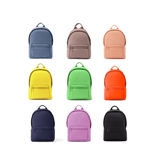 Custom Neoprene Backpack Bags Men Neoprene Backpack Women Back Pack