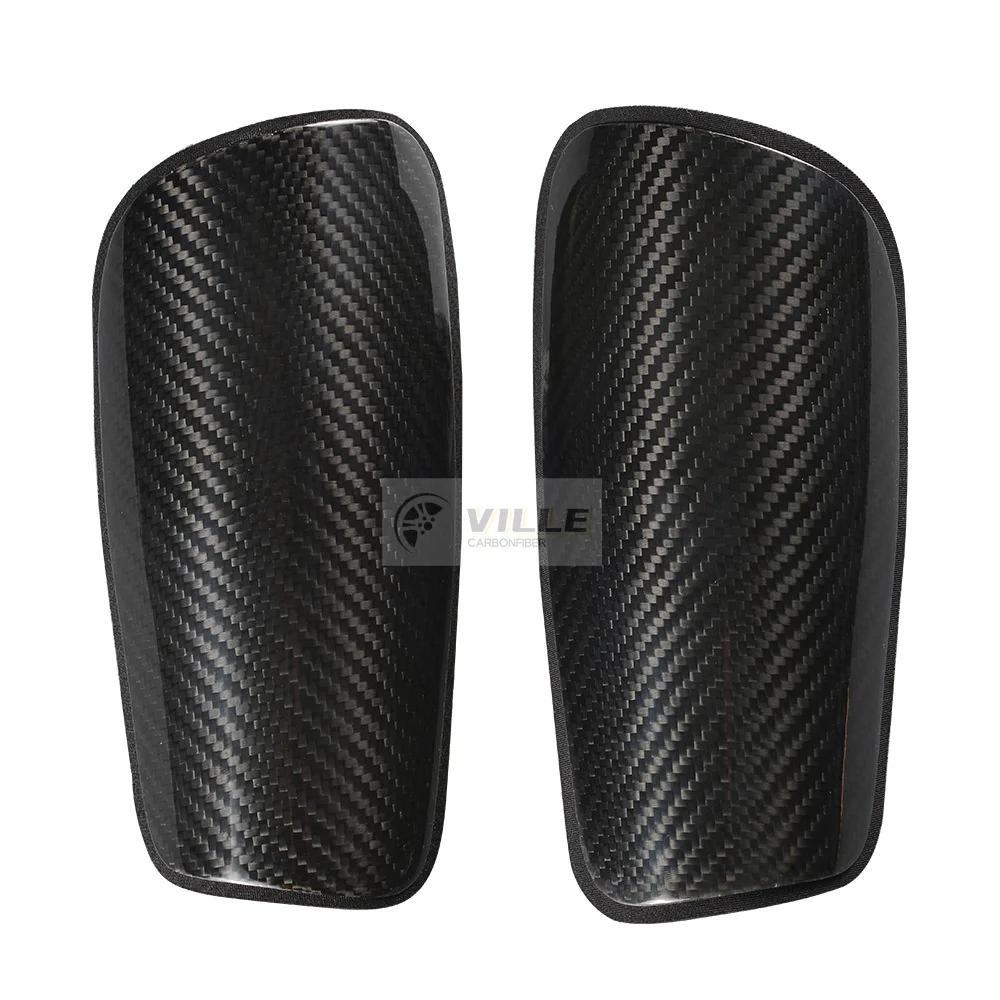 Professional Custom Football Shin Guards Carbon Fiber Leg Guard