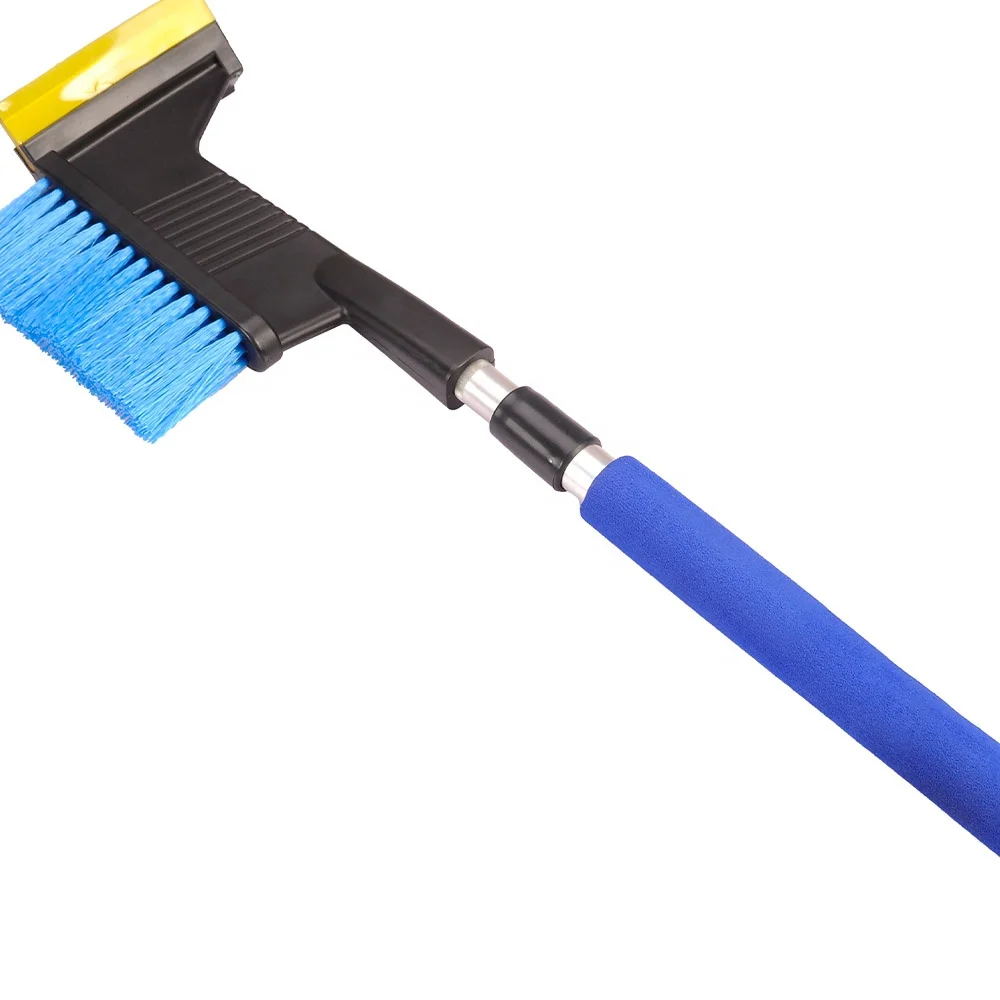 Многофункциональный Выдвижной Автомобильный скребок для льда с щёткой снега