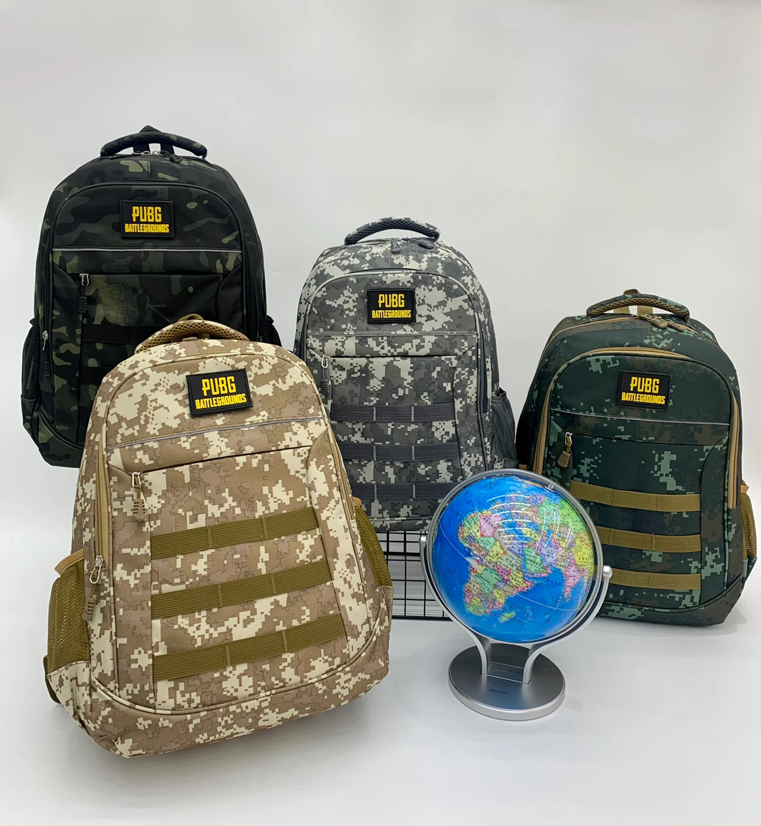 Men's backpack with waterproof print