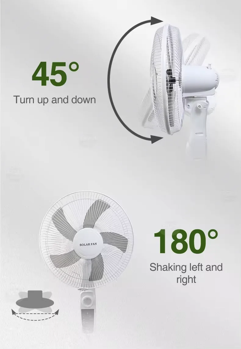 Table Fan, Solar, Portable - detail 16