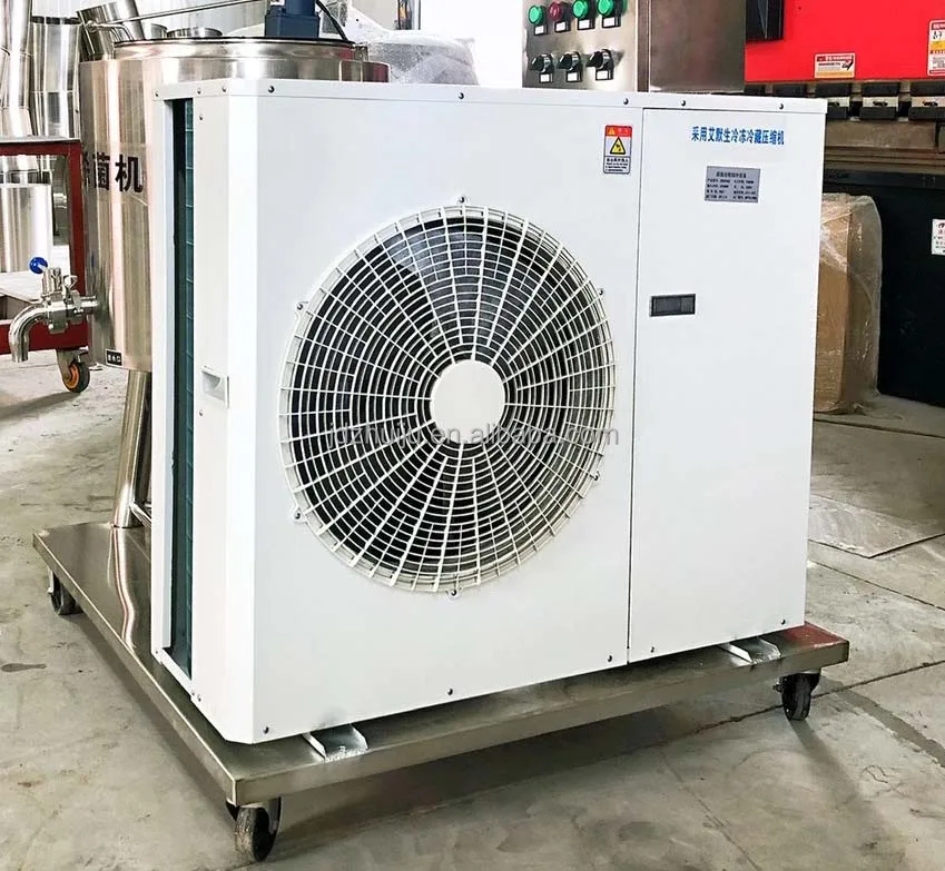 200L Low Temperature Ice Cream Beer Yoghurt Pasteurization Machine Juice Milk Pasteurizer with Cooling System