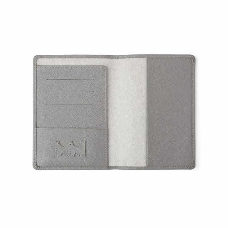 Fashion Personalized Custom Logo Genuine Leather Passport Holder Buy