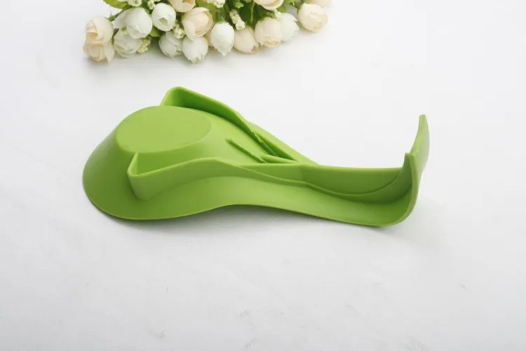 Уникальный кухонный Логотип Силиконовая палочка Ложка Вилка держатель для