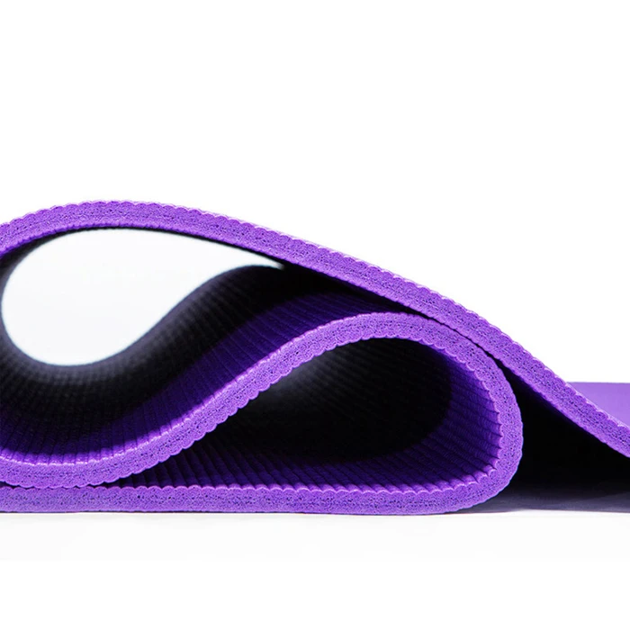 Pvc Yoga Mat With Carry Strap For Yoga Pilates Fitness And Floor