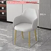 E (chaise en demi-cercle) simili cuir