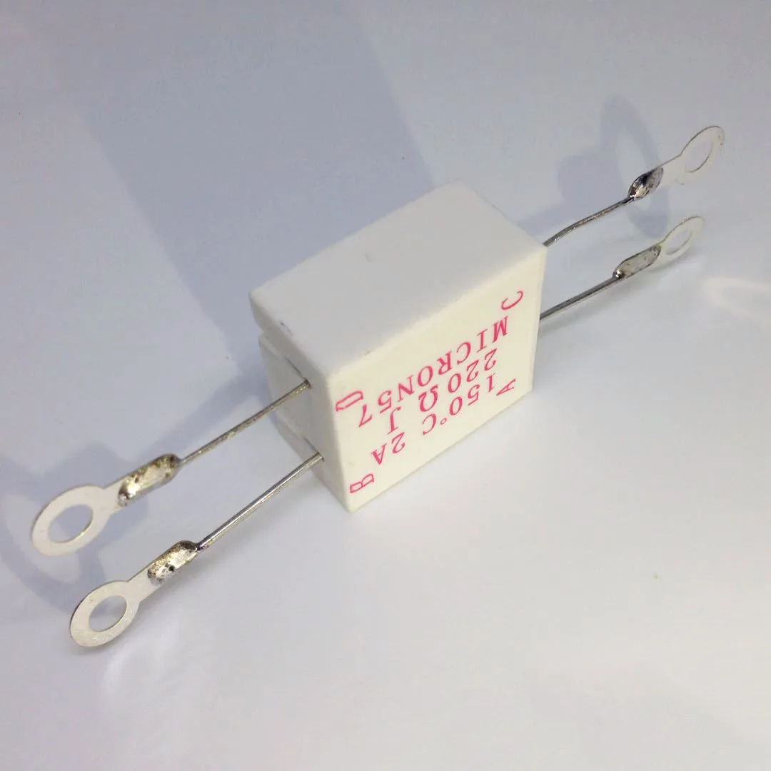 Temperature Control Resistance 150deg C 2A Elevator Thermal Fuse