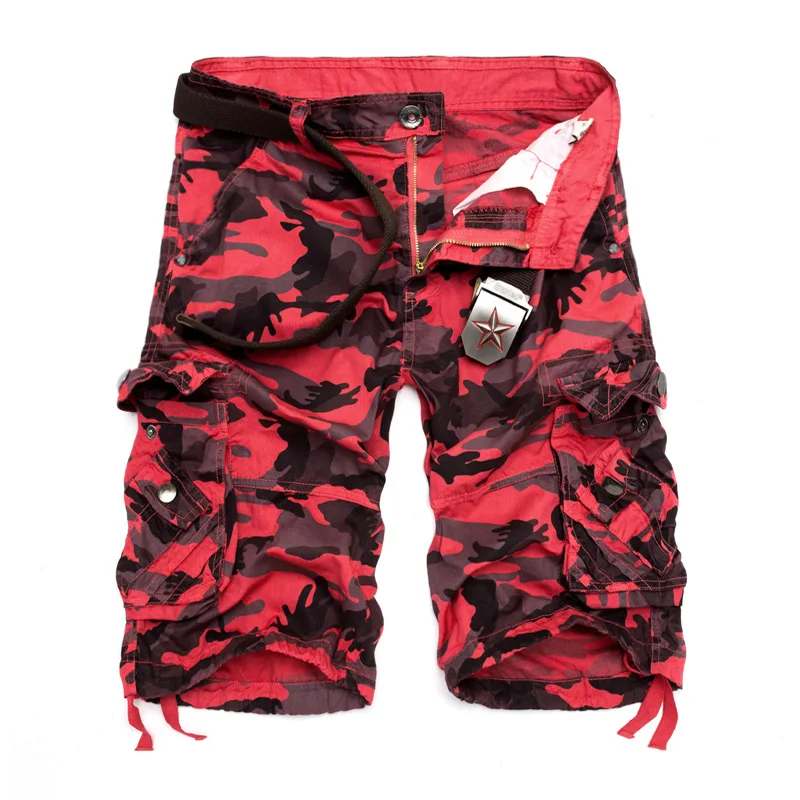 Nagykereskedők Plus Size Cargo munkaruhák Camouflage férfi mintás rövidnadrágok Laza edzőruhák férfiaknak34_voghion.com