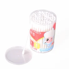 Bamboo Stick Cotton Swabs Facial Cosmetic Cotton Bud Double Head Cotton Buds