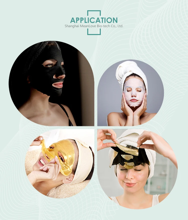 Wholesale Beauty Factory Direct Sales Eucalyptus Soft Facial Mask Material Sheet for Face details