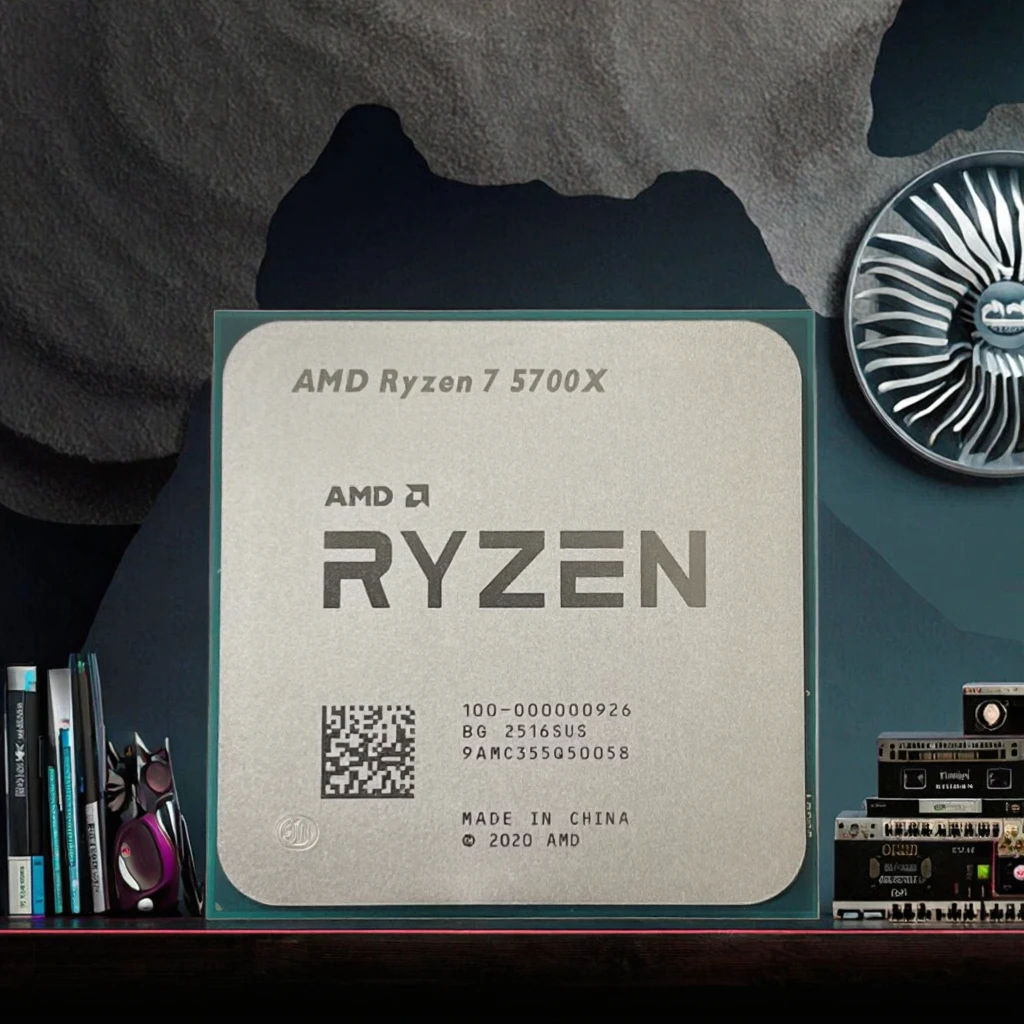 AMD for Ryzen 7 5700X 8-Cores 16-Threads 3.4GHz TDP65W New AM4