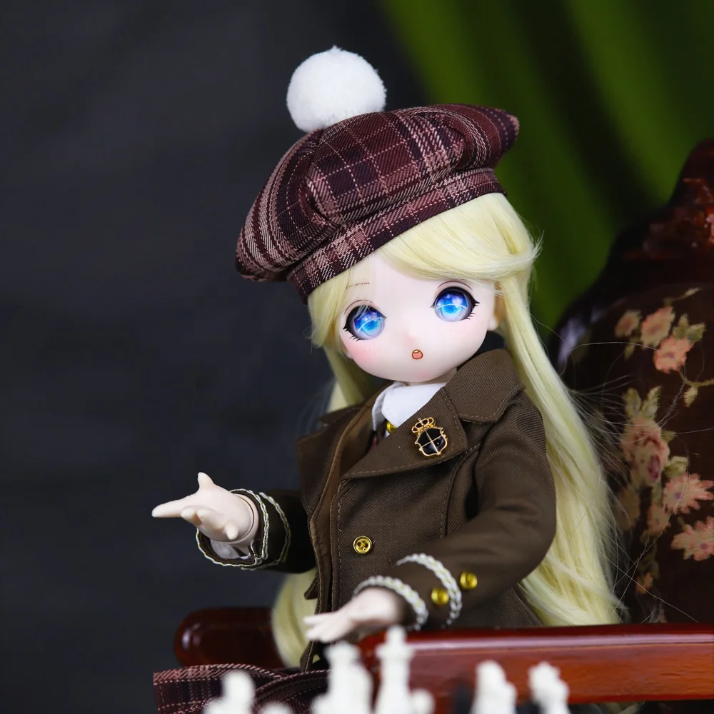 Small 1/4 Anime Dress Full Set Cheap Plastic Resin Sd Bjd Smart Dolls Toys  for Girls