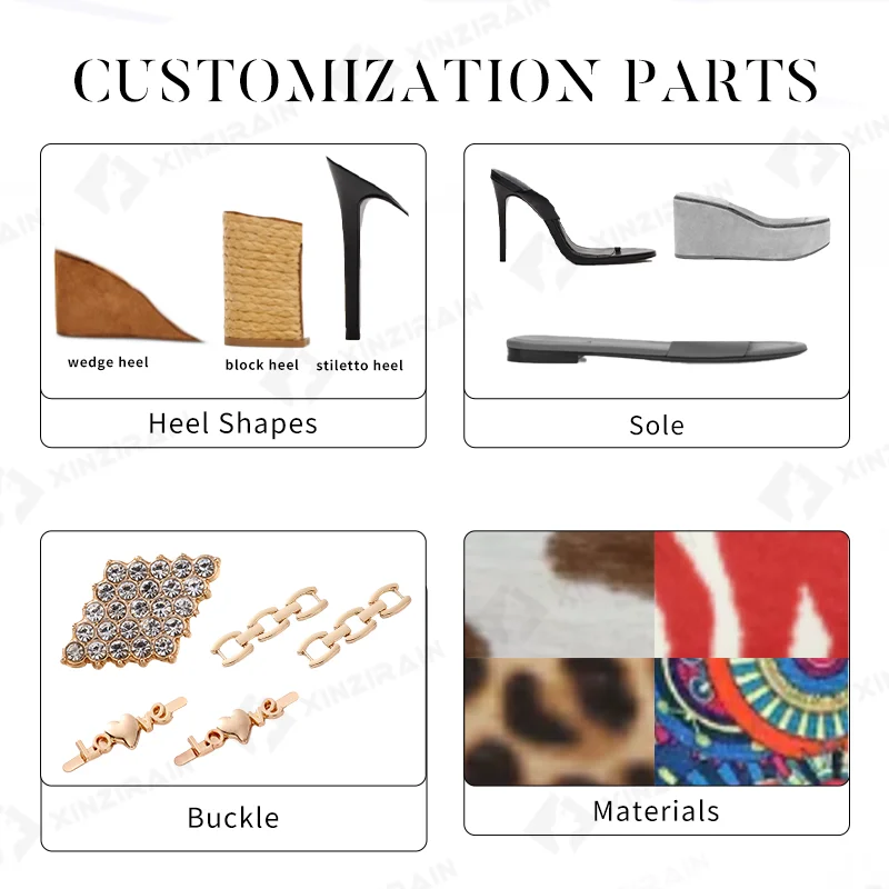 Xinzirain Custom Fashion Design Sheer Pointed Toe Lace and Patent Leather Slip on Stiletto High Heels Pumps Manufacturers