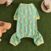 Green little yellow duck