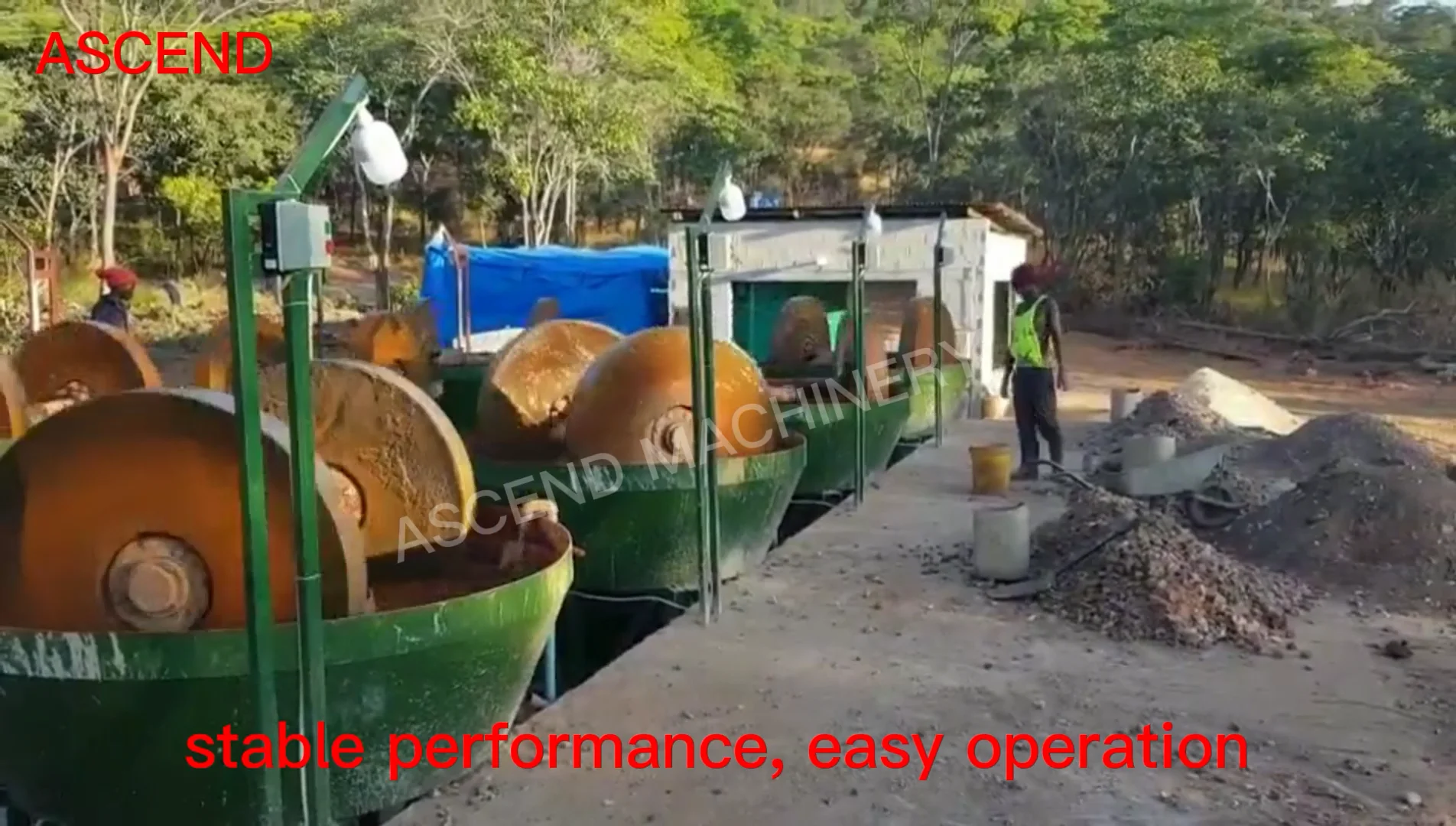 Good Quality Sudan Egypt Zimbabwe 1100 1200 1200a 1200b Gold Wet Pan