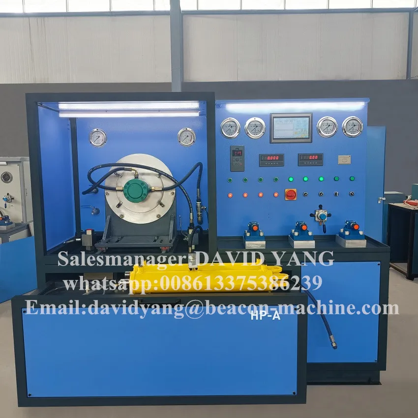 Hpa China Hydraulic Test Bench For Hydraulic Cylinders Pump 55 Kw Hydraulic Valve Test Bench