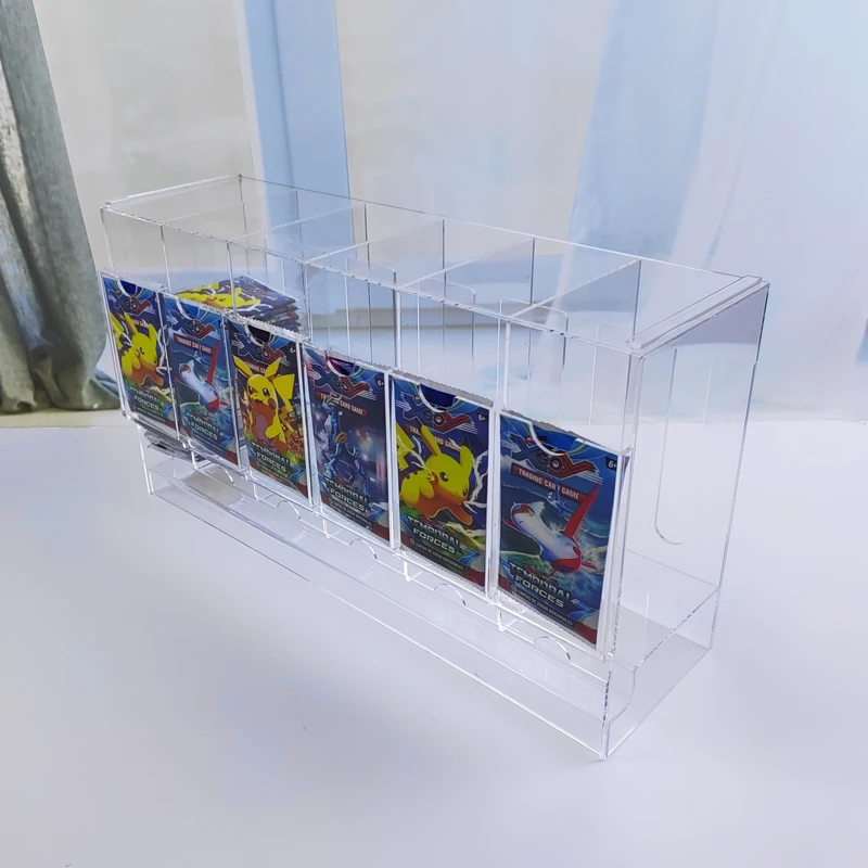 yugioh booster box display case Amazon.com: TCGHalo Acrylic Yugioh Booster Box Case (3 Pack) Acrylic Display  Case for Yu-Gi-Oh Booster Box - Sliding Magnetic Lid 5MM Thick main image 0