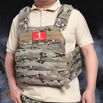 Chaleco Tactico Heavy Duty Plate Carrier Combat Adjustable Lightweight Protective Tactical Vest Customizable