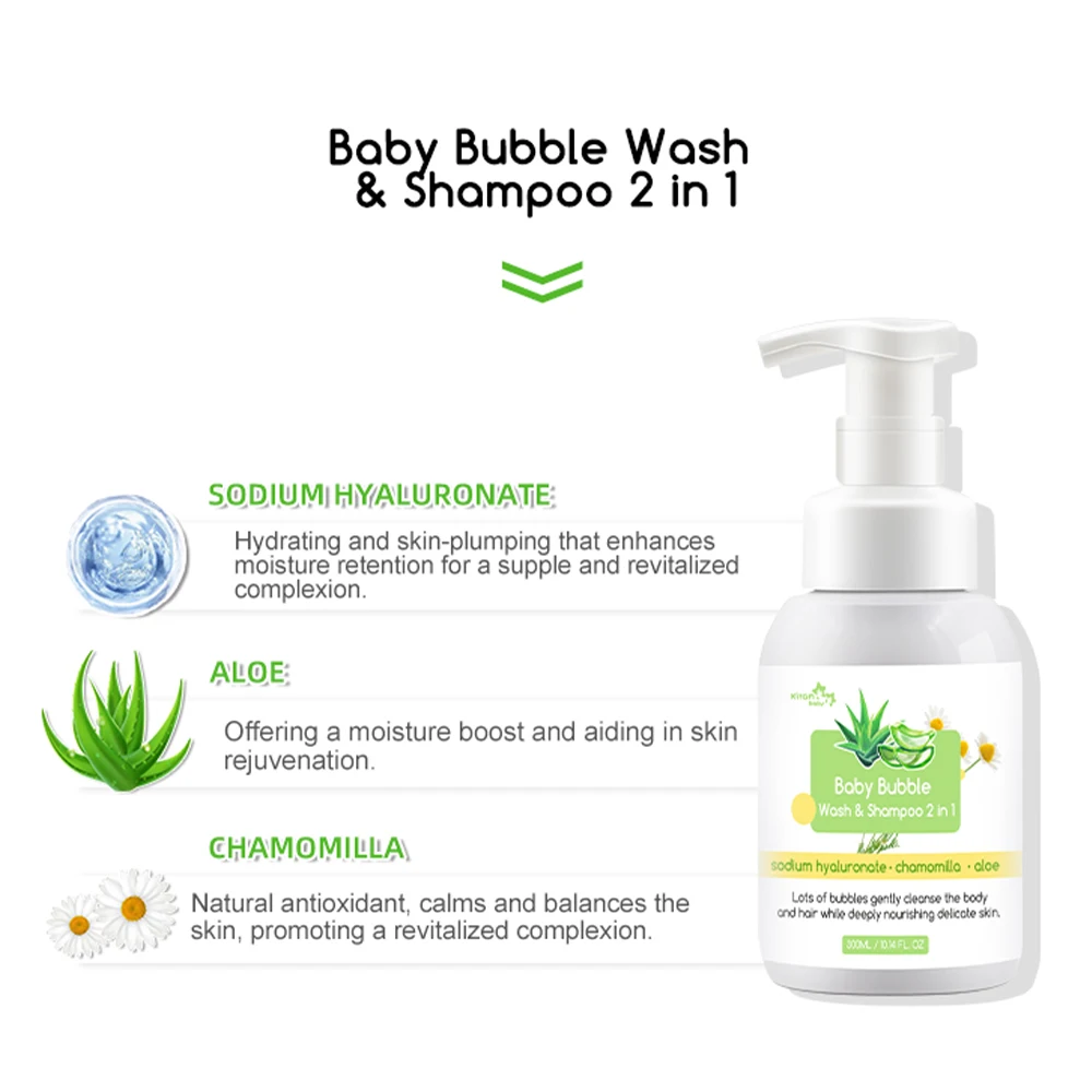 Private Label Xiran Baby Hair & Skin Products Cruelty Free Sensitive