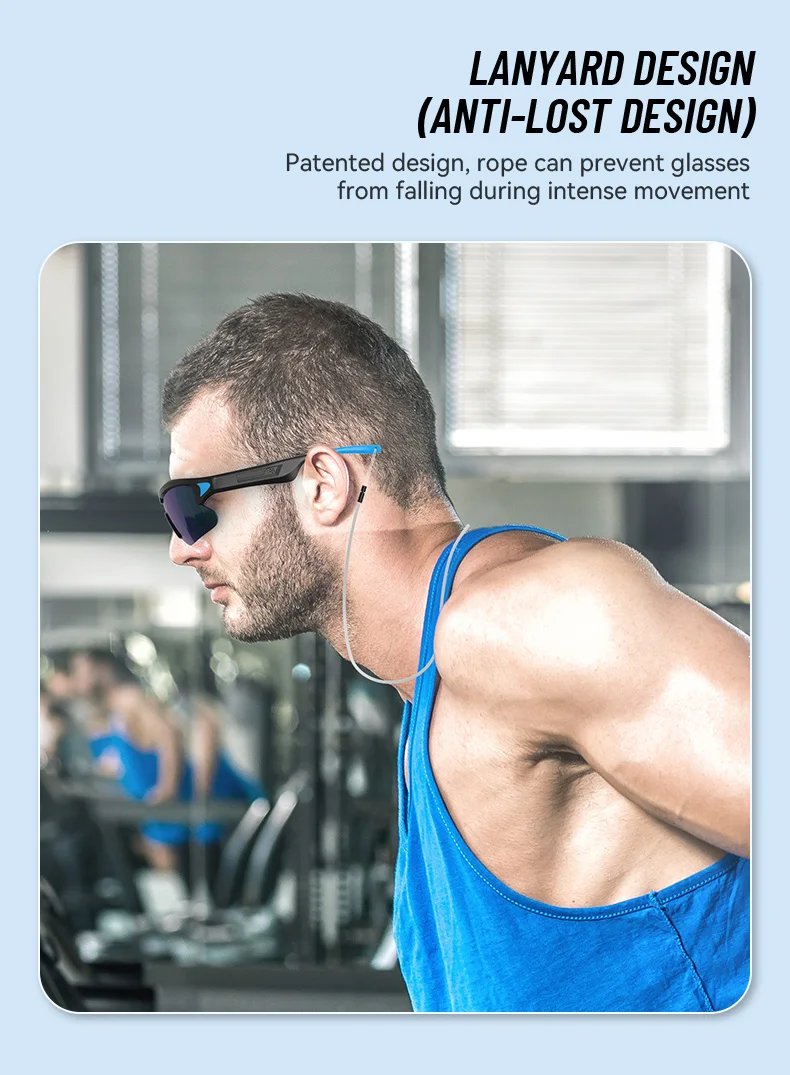 A8 Smart Glasses BT Calling Music Polarized Sunglasses UV Protection Hands-Free Eyeglasses for Sport Outdoor Cycling