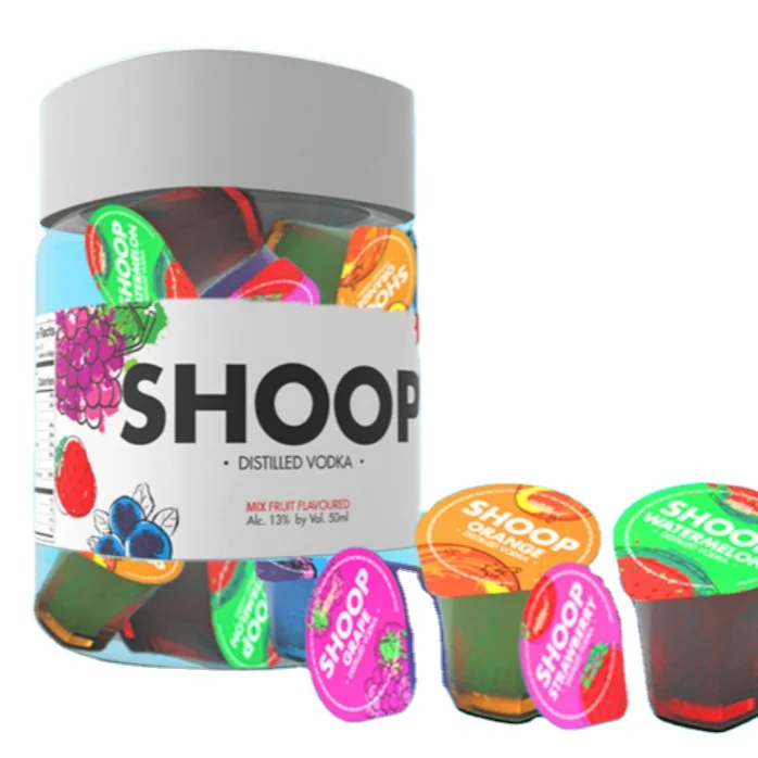 MINICRUSH оптом, веганский Желейный напиток с тропическими фруктовыми флакорами