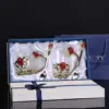 Red (Gift Box with Two Cups)