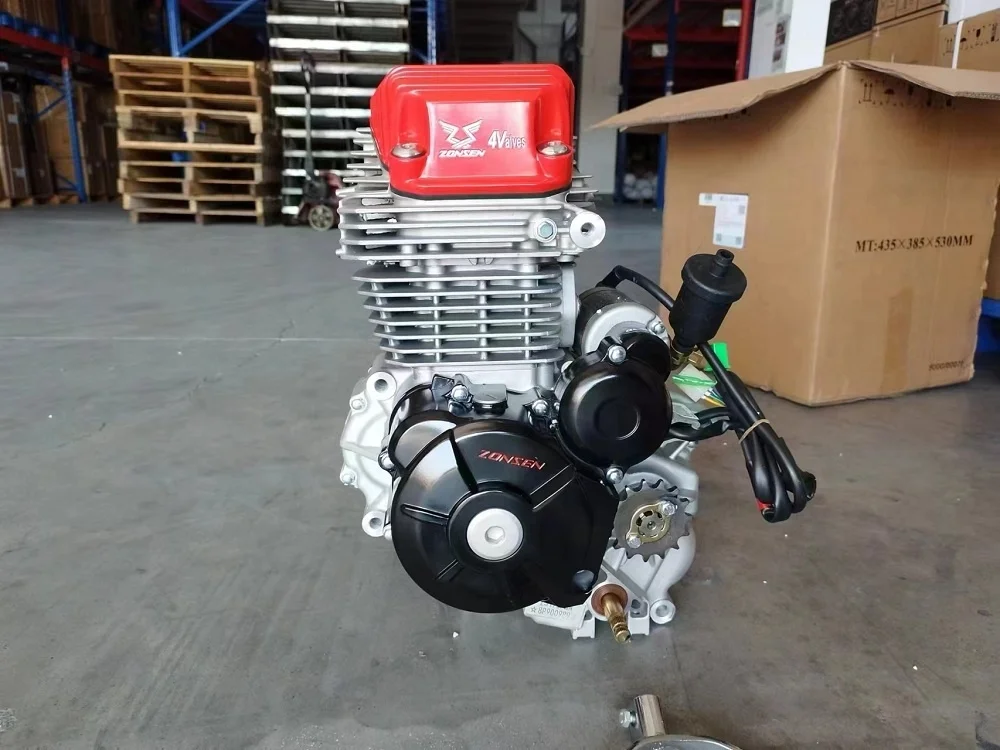 Zongshen CB300RL 300cc Engine - 4 Stroke, 6 Speed, Electric