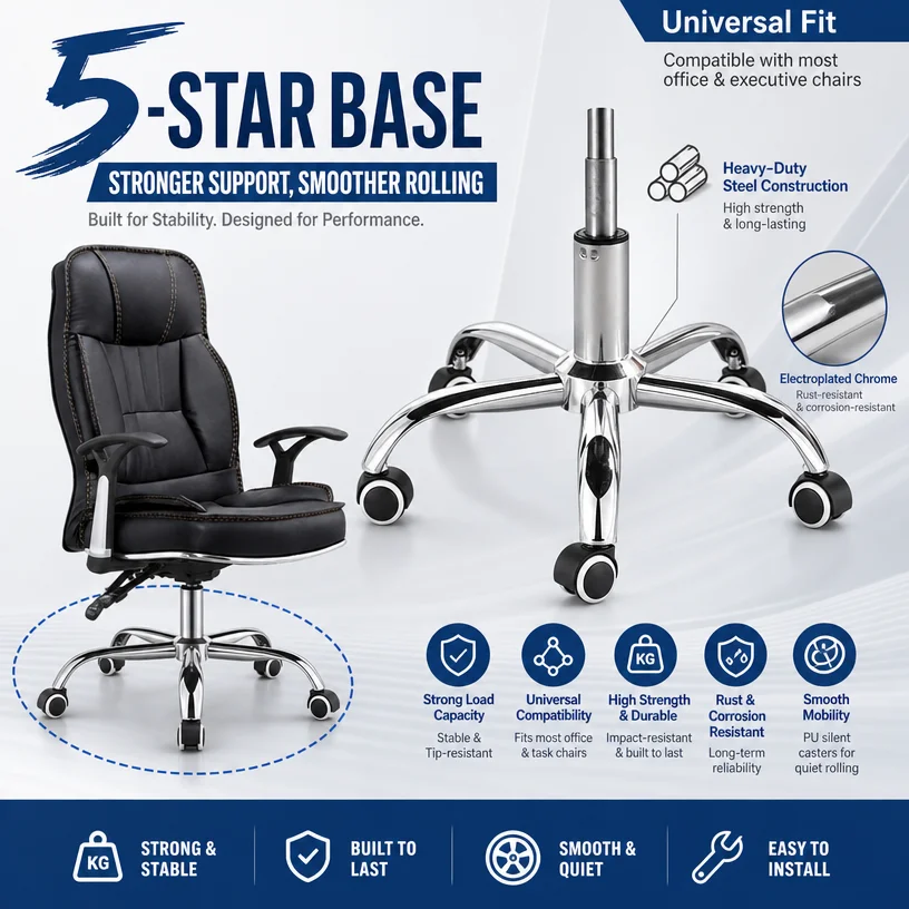Office Executive Leather Modern Comfortable Seat Computer Manager Leather Swivel Desk Ergonomic CEO Chairs Luxury Furniture Set image 4