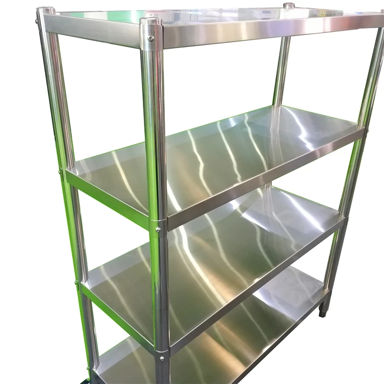 Кухонный шкаф для хранения со сушилкой для посуды завод хорошая цена нержавеющая сталь 304 Китай сборная полка Industrial 2 ~ 10 слоев JSKCDR-01