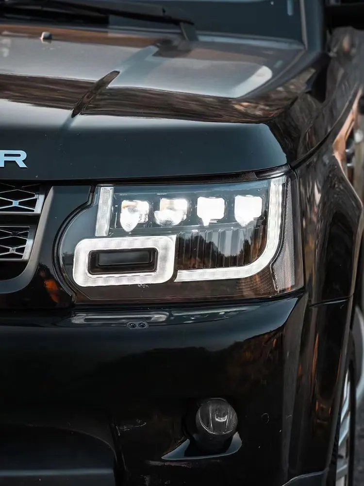 Factory Price 4 Lens Matrix LED Headlight for 2010-2013 Range Rover ...