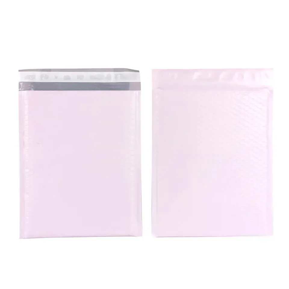 Support Custom Multiple Colors Shipping Packaging  Bubble Envelope Mailing Bag Metal Polygon Holographic Bubble Mail Bag